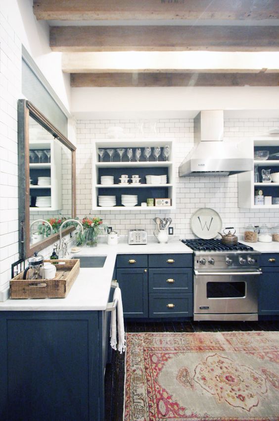 50 Blue Kitchen Design Ideas Lovely Decorations Using Blue Decoholic