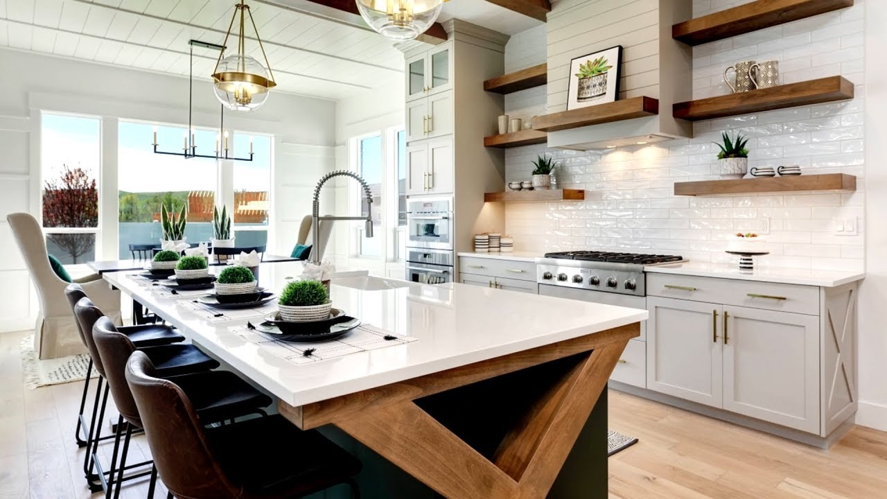 60 Modern Farmhouse Kitchen Ideas Youtube